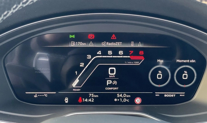 Audi RS5 cena 467000 przebieg: , rok produkcji 2023 z Wyśmierzyce małe 436